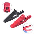 10pcs Insulated Banana Jack Test Probes & Clips