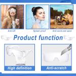 50 Pairs Anti-Fog Safety Glasses - Clear Protection