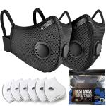 BASE CAMP Reusable Dust Mask with Carbon Filters