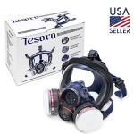 Organic Vapor Respirator with Adjustable Anti-Fog Shield