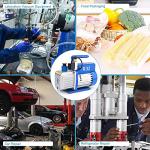 Stonylab Compact Rotary Vane Vacuum Pump 3.5 CFM