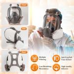WYAJU Reusable Full Face Respirator Mask