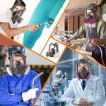 WYAJU Reusable Full Face Respirator Mask