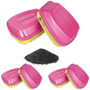 Respirator Cartridge with Particulate Filter - 3 Pairs