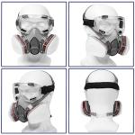 Reusable Half Face Respirator Mask with Filters