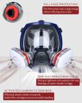 INCLY Full Face Respirator Mask for Safety