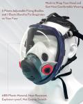 INCLY Full Face Respirator Mask for Safety