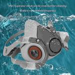 Half Face Respirator Mask with Safety Glasses