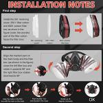 Reusable Respirator Gas Mask with Safety Glasses