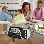 Jayron Digital Countdown Timer with Loud Alarm