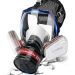 NBWAN Full-Face Gas Mask with 40mm Filter