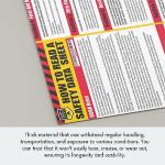 Safety Data Sheet (SDS) Reading Poster 24x33 In