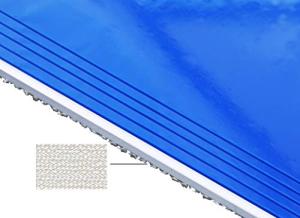 Cleanroom Sticky Mats with Non-Slip Frame - 150 Sheets