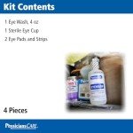 Eye Wash Kit with Pads and Rinse Solution