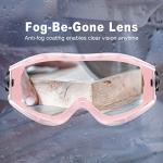 UKNOW Anti-Fog Safety Goggles for Lab Use
