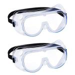 YunTuo Adjustable Lightweight Safety Goggles - 2 Pack
