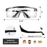 PETLESO Anti-Fog Safety Glasses for Lab Work