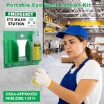 Portable Eyewash Station Kit - OSHA Approved