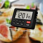 Jayron Digital Countdown Timer with Loud Alarm