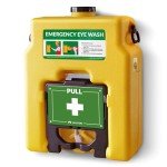 15gal Wall Mount Eye Wash Station with Mirror
