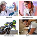 HPYNPES Clear Anti-Fog Safety Glasses - 4 Pack