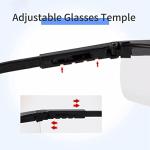 HPYNPES Clear Anti-Fog Safety Glasses - 4 Pack