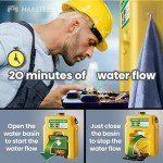 15gal Wall Mount Eye Wash Station with Mirror
