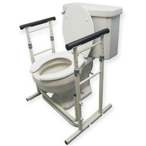 Height Adjustable Toilet Safety Rail for Seniors