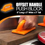 5-Piece Safety Push Block Set for Woodworking
