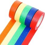 Cholemy 5-Pack Removable Lab Labeling Tape