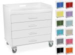 TrippNT Extra Wide Locking Cart with 4 Drawers