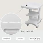 Ultrasound Cart Trolley with 3 Layers & Wheels