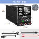 NICE-POWER Adjustable Dual DC Power Supply 30V 10A