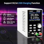 Programmable 200W Lab Power Supply with LCD Display