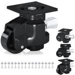 Heavy Duty Leveling Casters Set of 4