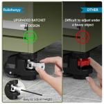 Heavy Duty Leveling Casters Set of 4