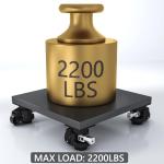 Heavy Duty Leveling Casters Set of 4