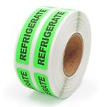 Refrigerate Medical Labels - Pharmacy & Veterinary Stickers
