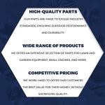 High Back Seat Replacement for Ariens, John Deere & More