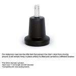 Perch Chrome Walter Counter Height Exam Stool