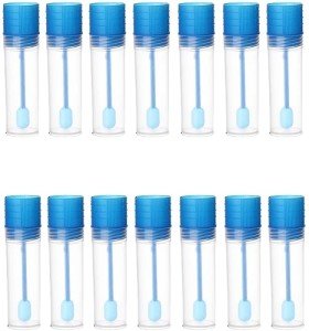 15ml Plastic Specimen Cups with Spoon Lids - 25PCS