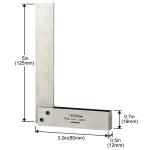 Precision Machinist Square 90° Right Angle Ruler