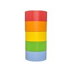 Assorted Lab Labeling Tape Variety Pack - 5 Rolls