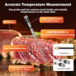 Wireless Bluetooth Meat Thermometer with Multi Sensors
