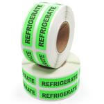 Refrigerate Medical Labels - Pharmacy & Veterinary Stickers