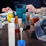 10 Pack Specimen Cups for Lab Use - 25ml-30ml