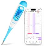 Easy@Home Digital Basal Thermometer with LCD Display