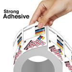 Safety Data Sheet Stickers - 3" x 4", Roll of 250