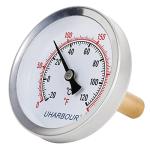 Uharbour 2.5" Dial Water Thermometer and Gauge