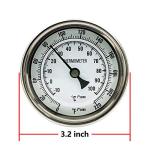 HiQltyla Dial Thermometer for Home Brewing